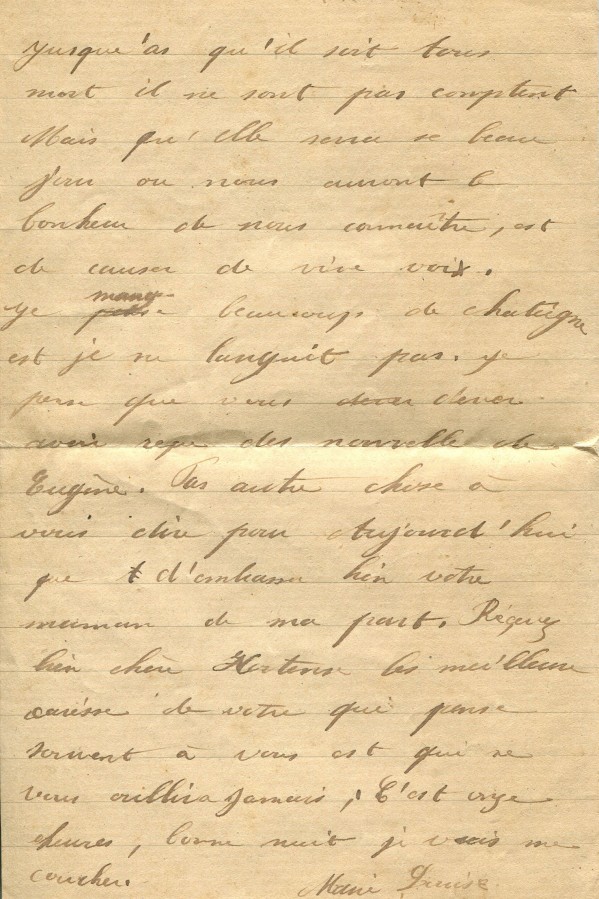 470 - 9 Novembre 1917 - Lettre de Marie-Louise Felenc adressée à Hortense Faurite - Page 4.jpg