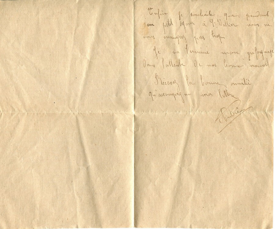 493 - 14 Décembre 1917  - Lettre d'André, un ami adressée à Hortense Faurite - Page 2.jpg