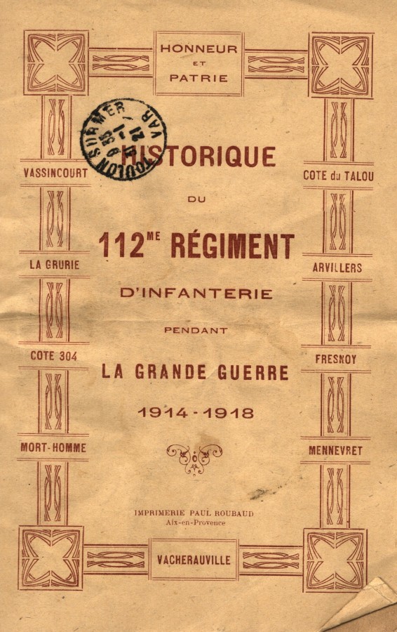 FRAD083_AUTHEMAN_ HISTORIQUE_112EME_REGIMENT_CAHIER_01.JPG