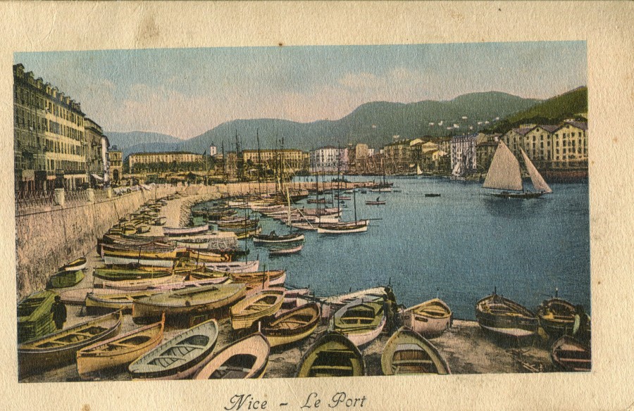 Carte postale de Nice Le port (recto).jpg
