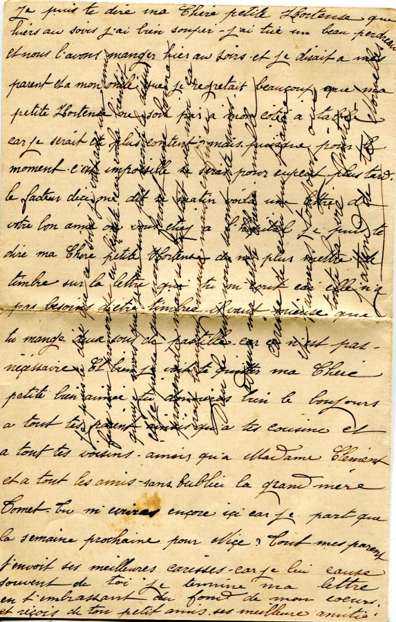 63 - Lettre d'Eugène Faurite adressée à sa fiancée Hortense Faurite datée du 7 octobre 1915- Page 4.jpg