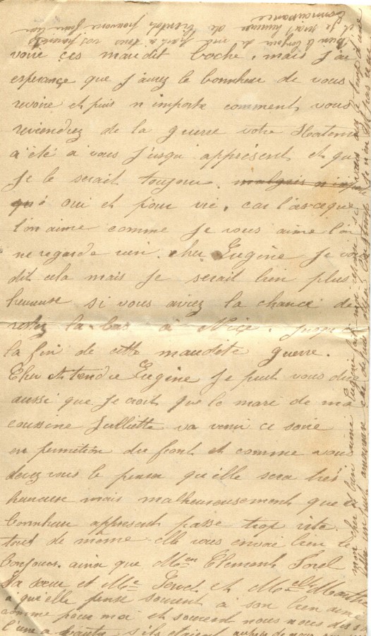 33 - Lettre d'Hortense Faurite à Eugène Felenc datée du 28 janvier 1916- Page 4.jpg