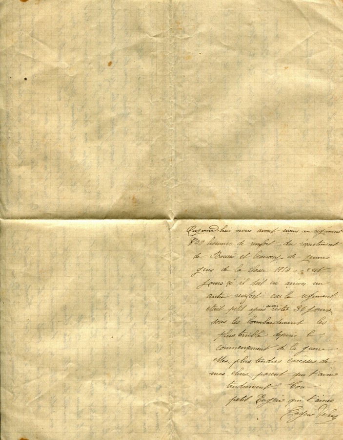 105 - Lettre d'Eugène Felenc adressée à sa fiancée Hortense Faurite datée du 29 avril 1916 - Page 4.jpg