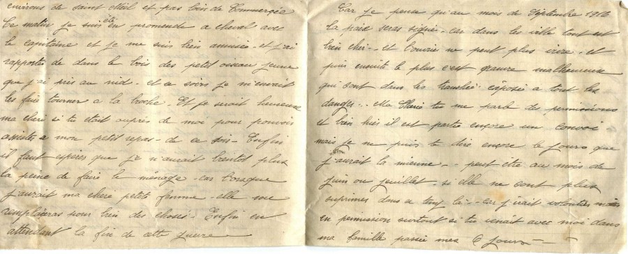 135 - Lettre d'Eugène Felenc  adressée à Hortense Faurite datée du 18 mai 1916- Pages 2 & 3.jpg