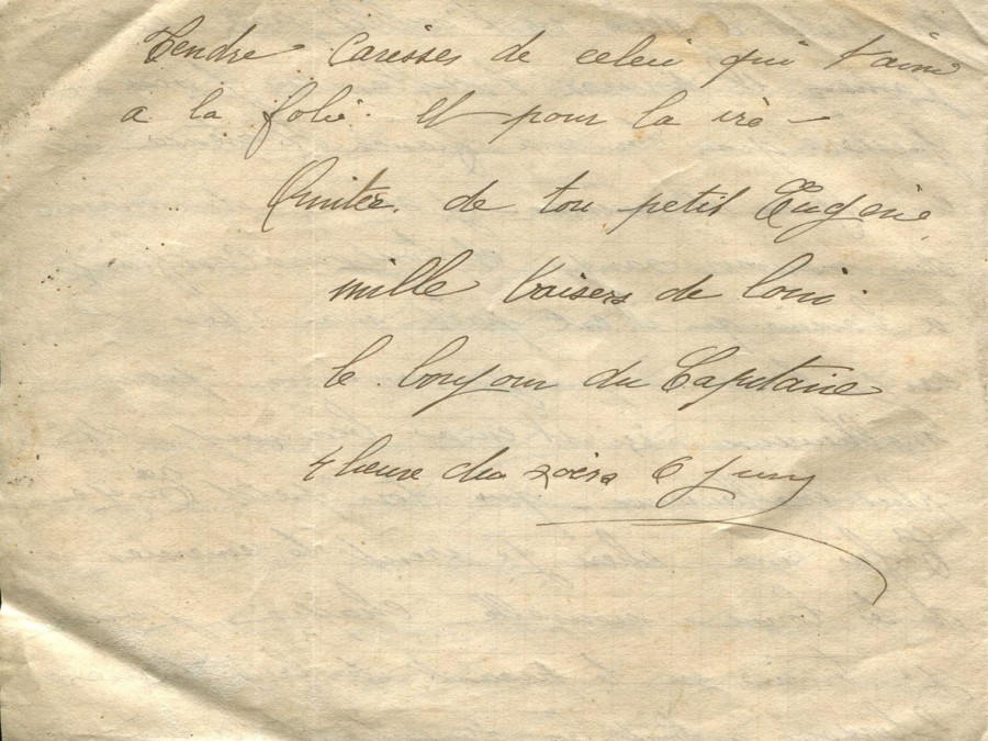 175 - Lettre d'Eugène Faurite adressée à Hortense Faurite datée du 6 juin 1916 - Page 4.jpg