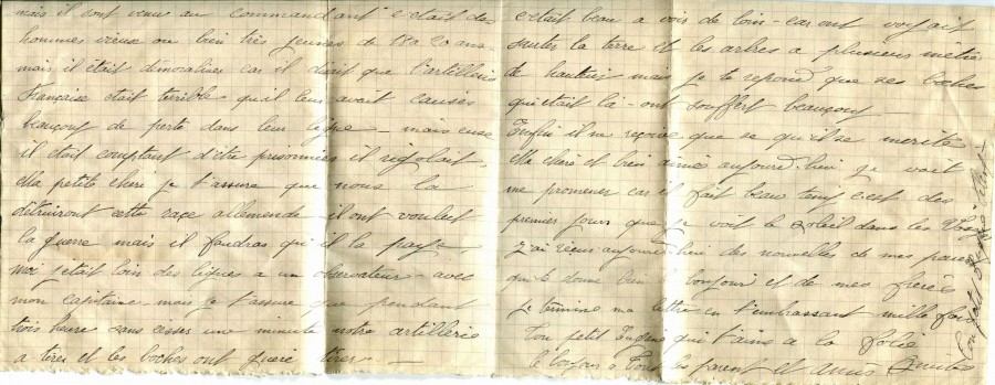 229 - Lettre d'Eugène Felenc à Hortense Faurite  datée du 10 Juillet 1916 - Pages 2 & 3.jpg
