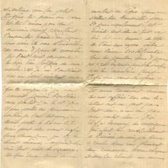 16 - Lettre de EugÃ¨ne Felenc Ã  sa fiancÃ©e Hortense datÃ©e du 15 janvier-pages 2 et 3.jpg