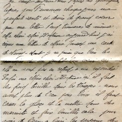 37 - Lettre de EugÃ¨ne Felenc adressÃ©e Ã  sa fiancÃ©e Hortence Faurite datÃ©e du 24 Janvier 1917 - Page 1.jpg