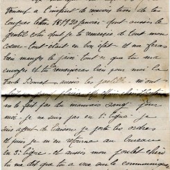 40 - Lettre de EugÃ¨ne Felenc Ã  sa fiancÃ©e Hortense datÃ©e du 25 janvier 1917-page 1.jpg