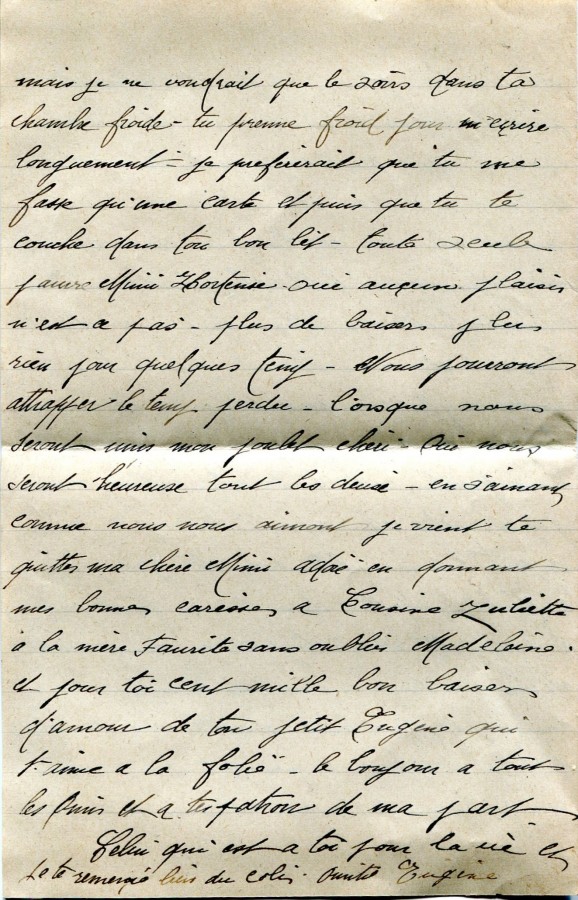 42 - Lettre de EugÃ¨ne Felenc Ã  sa fiancÃ©e Hortense datÃ©e du 25 janvier 1917-page 4.jpg