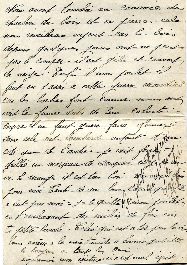 55 - Lettre de EugÃ¨ne Felenc Ã  sa fiancÃ©e datÃ©e du 29 janvier 1917-page 4.jpg