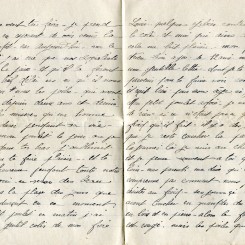 59 - Lettre de EugÃ¨ne Felenc Ã  sa fiancÃ©e datÃ©e du 30 janvier 1917-pages 2 et 3.jpg