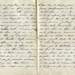 62 - Lettre de EugÃ¨ne Felenc adressÃ©e Ã  sa fiancÃ©e Hortense Faurite datÃ©e du 31 Janvier 1917 - Page 2 & 3.jpg