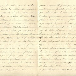 77 - 2 fÃ©vrier 1917-Lettre de EugÃ¨ne Felenc adressÃ©e Ã  Hortense Faurite-pages 2 & 3.jpg