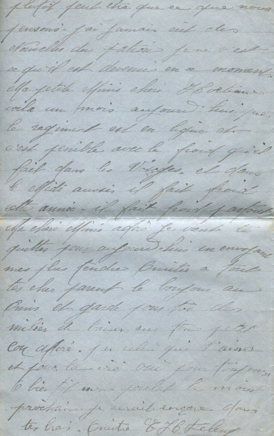 108 - 12 fÃ©vrier 1917-Lettre d'EugÃ¨ne Felenc adressÃ©e Ã  Hortense Faurite-page 4.jpg