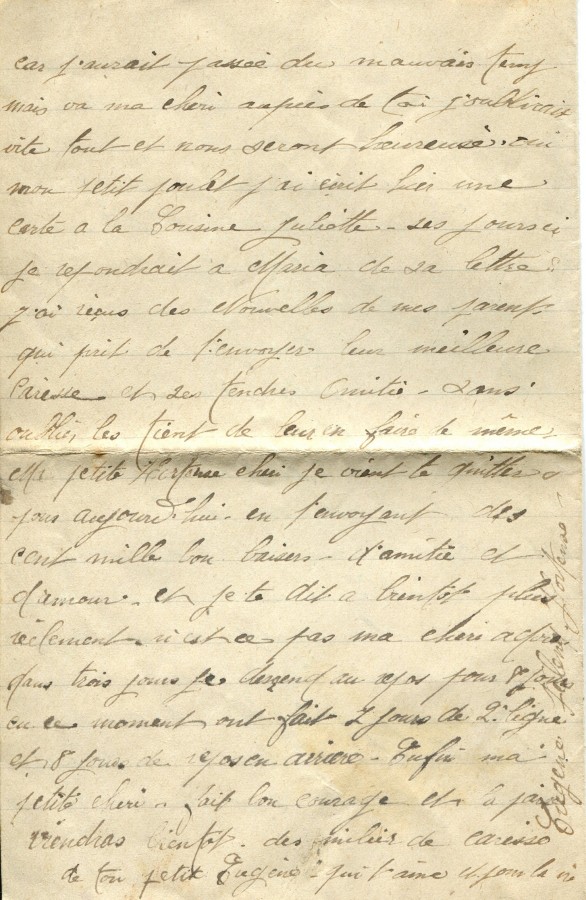 143 - 26 FÃ©vrier 1917 - Lettre de EugÃ¨ne Felenc adresser Ã  sa fiancÃ©e Hortense Faurite - Page 4.jpg