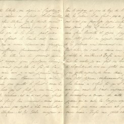 161 - 5 Mars 1917 - Lettre d'EugÃ¨ne Felenc adressÃ©e Ã  sa fiancÃ©e Hortense Faurite - Page 2 & 3.jpg