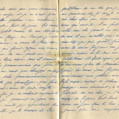 184 - 17 Mars 1917 - Lettre d'EugÃ¨ne Felenc adressÃ©e Ã  sa fiancÃ©e Hortense Faurite - Page 2 & 3.jpg
