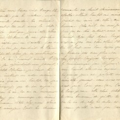 207 - 29 Mars 1917 - Lettre d'EugÃ¨ne Felenc adressÃ©e Ã  sa fiancÃ©e Hortense Faurite  - Page 2 & 3.jpg