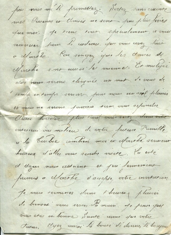 283 - 13 Mai 1917 - Lettre d'un ami adressÃ©e Ã  Hortense Faurite - page 3.jpg