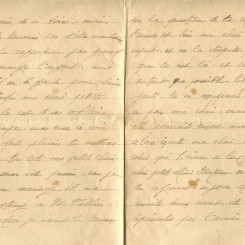 294 - 19 Mai 1917 - Lettre d'EugÃ¨ne Felenc adressÃ©e Ã  sa fiancÃ©e Hortense Faurite - Page 2 & 3.jpg