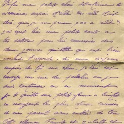 307 - 23 Mai 1917 - Lettre d'EugÃ¨ne Felenc adressÃ©e Ã  sa fiancÃ©e Hortense Faurite - Page 4.jpg