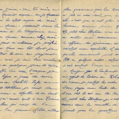 312 - 27 Mai 1917 - Lettre d'EugÃ¨ne Felenc adressÃ©e Ã  sa fiancÃ©e Hortense Faurite - Page 2 & 3.jpg