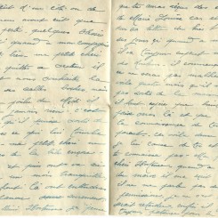 334 - 3 Juin 1917 - Lettre d'EugÃ¨ne Felenc adressÃ©e Ã  sa fiancÃ©e Hortense Fautire - Page 2 & 3.jpg