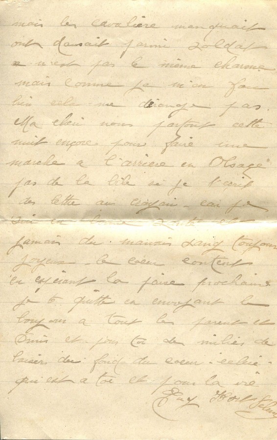 374 - 29 Juin 1917 - Lettre d'EugÃ¨ne Felenc adressÃ©e Ã  sa fiancÃ©e Hortense Faurite - Page 4.jpg