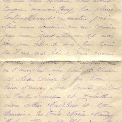 337 - Lettre d'EugÃ¨ne Felenc adressÃ©e Ã  sa fiancÃ©e Hortense Fautire datÃ©e du 10Juillet 1917 - Page 4.jpg