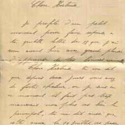 349 - Lettre d'Emile adressÃ©e Ã  Hortense Fautire datÃ©e du 21 Juillet 1917 - Page 1.jpg