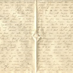 413 - 12 Septembre 1917 - Lettre d'Hortense Faurite Ã  son fiancÃ©e EugÃ¨ne Felenc - Page 2 & 3.jpg