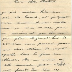 420 - 23 Septembre 1917 - Lettre de Marie-Louise Felenc adressÃ©e Ã  Hortense Faurite - Page 1.jpg