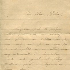 429 - 1 Octobre 1917 - Lettre d'un amie adressÃ©e Ã  Hortense Faurite - Page 1.jpg
