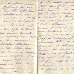 439 - 7 Octobre 1917 - Lettre d'EugÃ¨ne Felenc adressÃ©e Ã  sa fiancÃ©e Hortense Faurite - Page 2 & 3.jpg