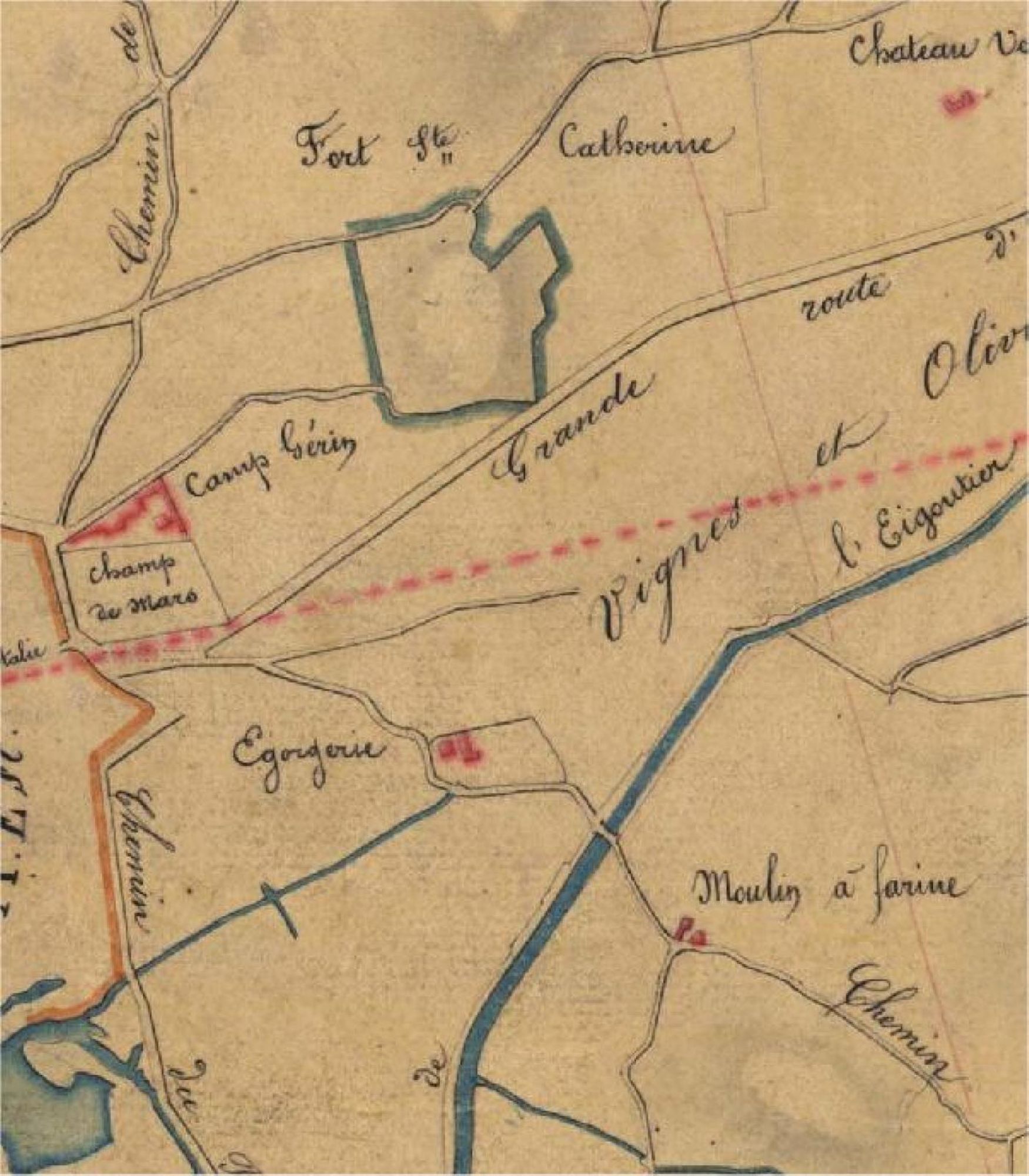 Toulon, quartier La Rode