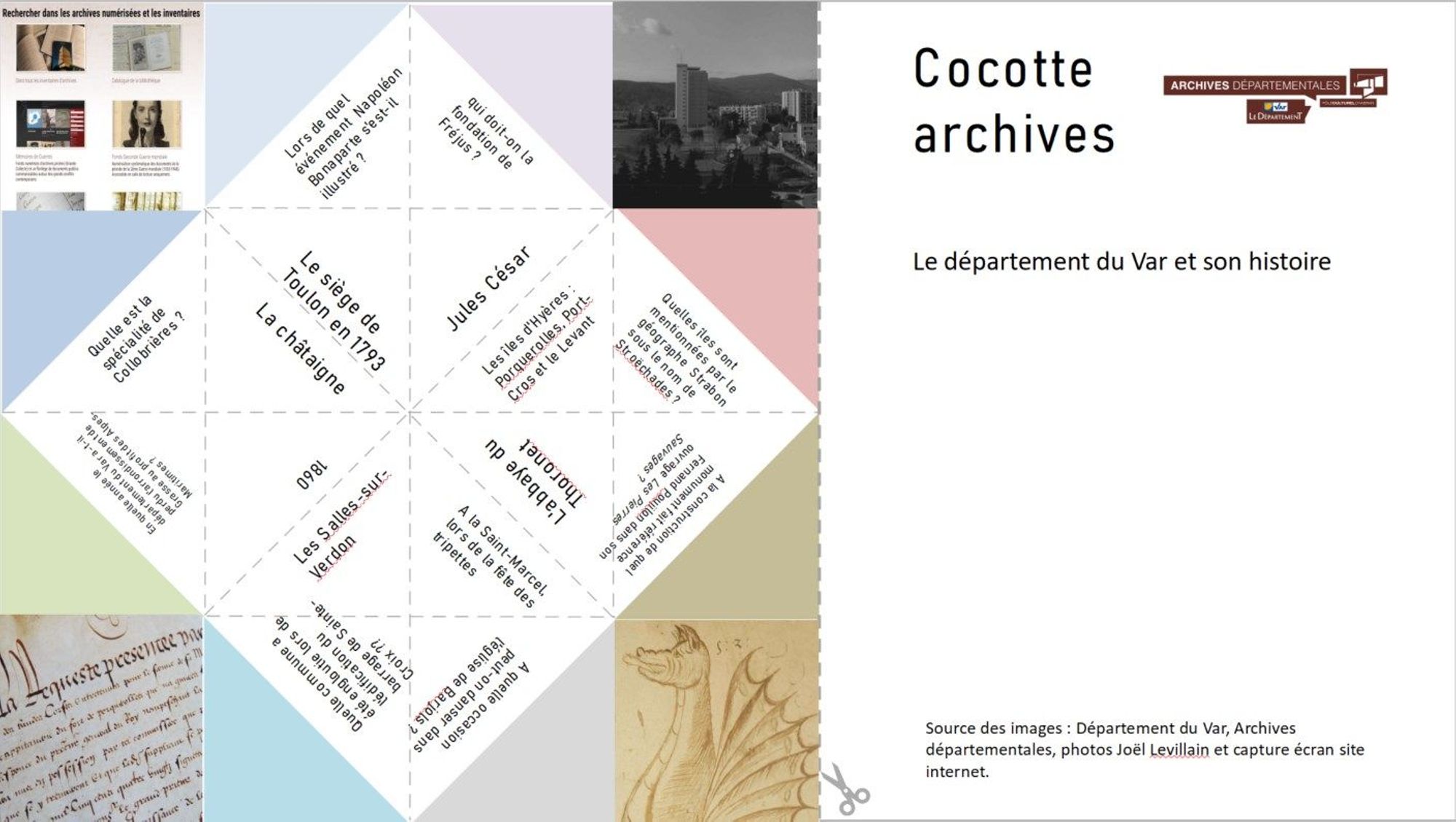 Faites des cocottes en papier